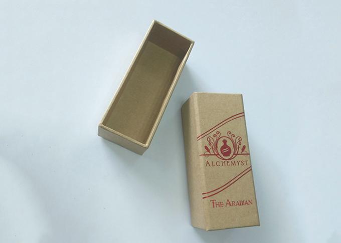 Caixa de presente de papel dada forma gaveta de Brown, caixas de presente pequenas do cartão