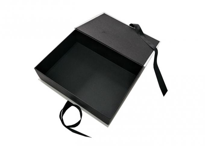 Da caixa magnética branca do fechamento da cor de CMYK embalagem resistente feito a mão do presente de casamento