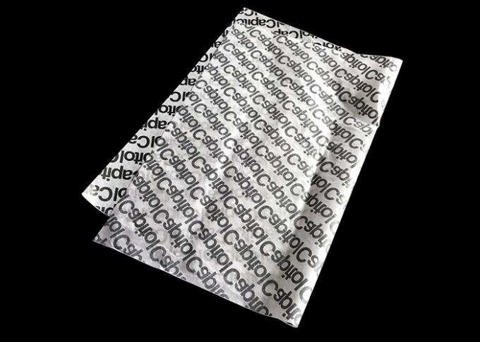 Impressão deslocada de carimbo quente personalizada do projeto do logotipo do lenço de papel do papel de embrulho