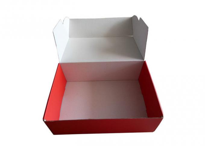 Caixa de presente de papel vermelha luxuosa, caixa de empacotamento ondulada para chapéus/embalagem da decoração