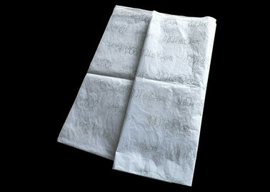 O logotipo imprimiu as sapatas misturadas do lenço de papel do presente da polpa mecânica que empacotam a umidade - prova