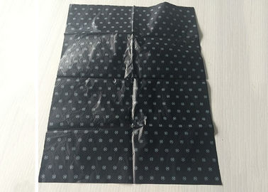 China Impressão maioria feita sob encomenda preta do logotipo do lenço de papel do tamanho e da cor para presentes de Natal fábrica