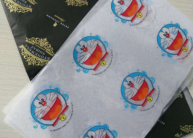 China Umidade - papel de envolvimento de seda do tecido da prova com teste padrão impresso imagem dos desenhos animados fábrica