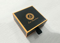 Caixa de presente de papel da borda da caixa de cor do ouro com carimbo quente da laminação lustrosa fornecedor