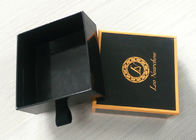 Caixa de presente de papel da borda da caixa de cor do ouro com carimbo quente da laminação lustrosa fornecedor