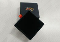 Deslizando caixas de presente de papel pretas Eco do cartão - projeto amigável da forma fornecedor