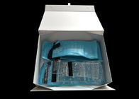 Caixas de presente de dobramento do cartão branco, caixa de presente com a tampa para o armazenamento da extensão do cabelo fornecedor