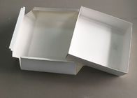 Quadrado rígido branco da parte superior da tampa da embalagem do chapéu da caixa de vale-oferta do cartão dobrável fornecedor