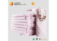 Proteção de empacotamento da joia dos sacos de cordão de veludo da colar delicada popular fornecedor