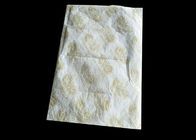 Cor branca lisa impressa do lenço de papel do presente do logotipo vestuário dourado personalizada fornecedor