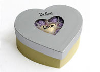 Cor feita sob encomenda dada forma coração da caixa de presente magnética do fechamento para o dia dos Valentim fornecedor