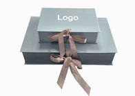Logotipo gravado de Papercraft da cor caixa de presente metálica para o empacotamento da roupa do bebê fornecedor