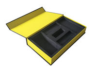 Livro magnético preto matte superfície matte de empacotamento eletrônica dada forma da laminação da caixa fornecedor