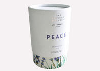 Eco - tamanho personalizado do cartão caixas de presente redondas amigáveis para o empacotamento do chá fornecedor