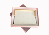 Empacotamento de papel cor-de-rosa do quadro do foto da capa do cartão das caixas de presente do bloco do Lat do álbum fornecedor