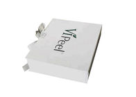 Da fita branca de papel da caixa de presente do cartão impressão retangular de dobramento de Panton da forma fornecedor
