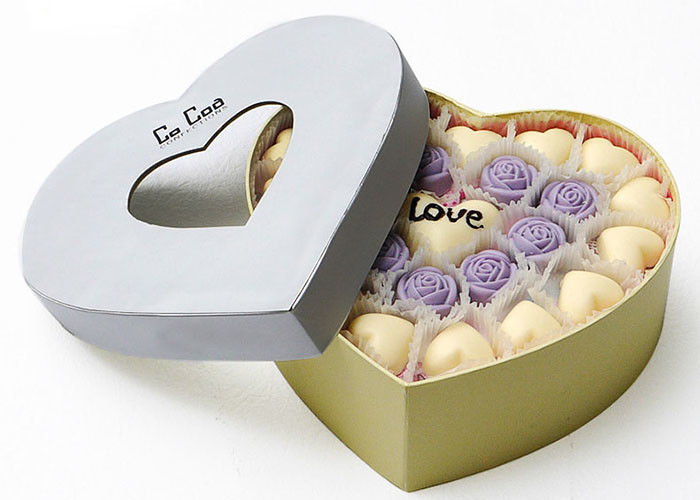 Cor feita sob encomenda dada forma coração da caixa de presente magnética do fechamento para o dia dos Valentim fornecedor