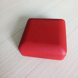 China Livro festivo feito sob encomenda plástico dado forma da caixa de presente, plástico bonito vermelho da caixa de presente superior da aleta fábrica