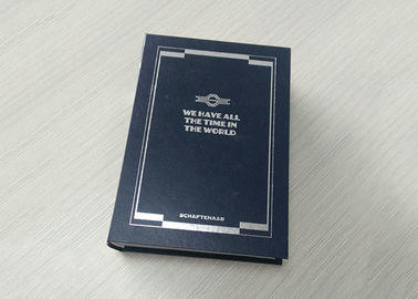 China Caixa dada forma livro do cartão da impressão com serviço feito sob encomenda do OEM do logotipo da bandeja interna fábrica