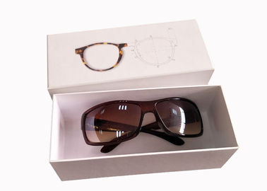 China Caixas rígidas feitas sob encomenda personalizadas, caixas de presente de cartão dos óculos de sol com tampas fábrica