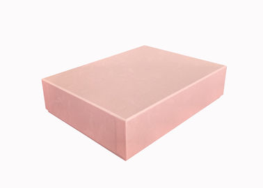 China Empacotamento de papel cor-de-rosa do quadro do foto da capa do cartão das caixas de presente do bloco do Lat do álbum fábrica