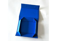 Obscuridade pura - caixas de presente de dobramento da cor azul para o empacotamento do fato da roupa fornecedor
